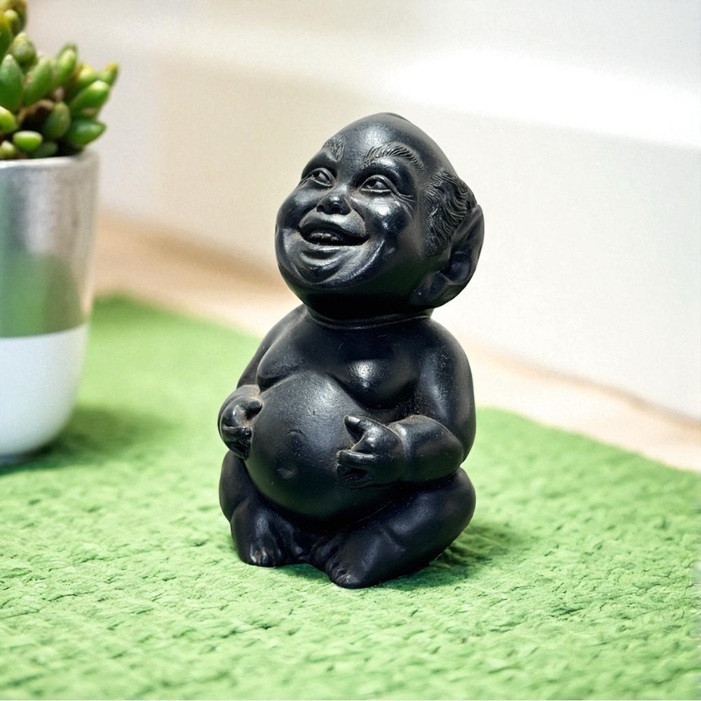 🔥 Vintage Coco Joe's "Laki" Lucky Menehune Statue 🔥